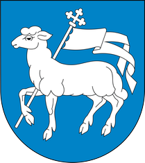 Baranek z insygniami