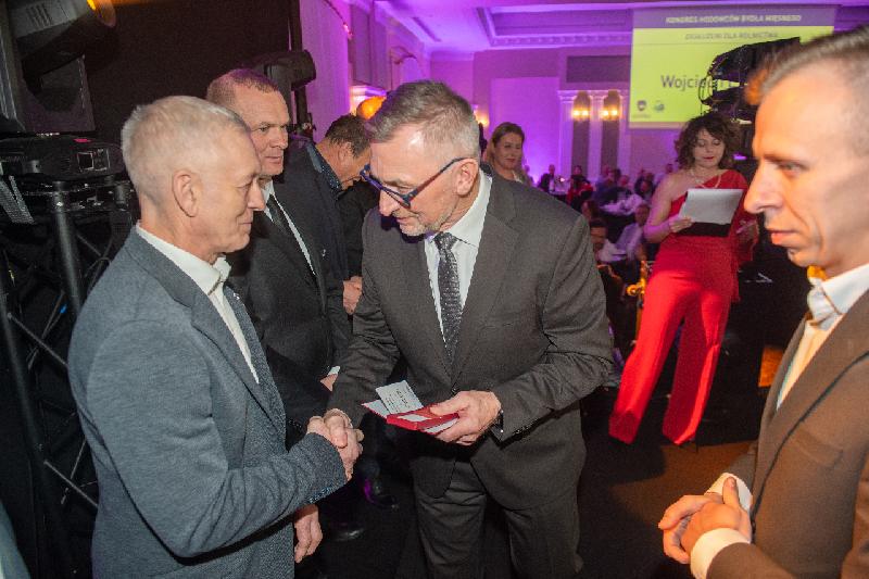 Michał kaczorek z odznaką