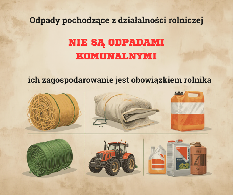 Odpady pochodzące z działalności rolniczej