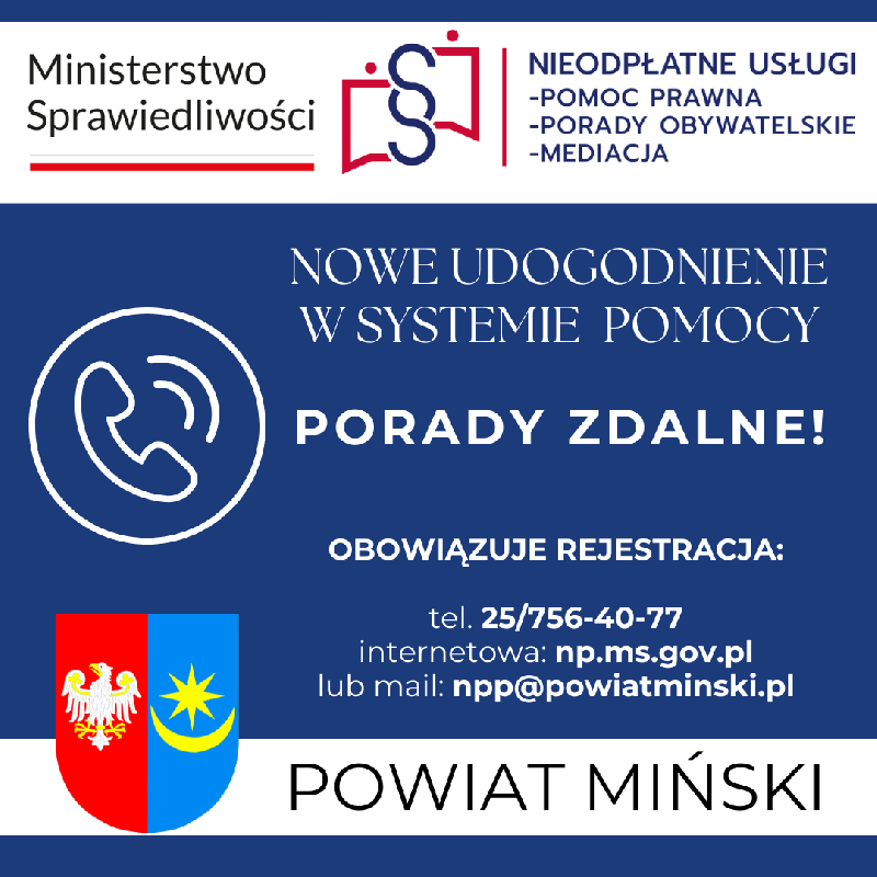 informacja na temat porad zdalnych