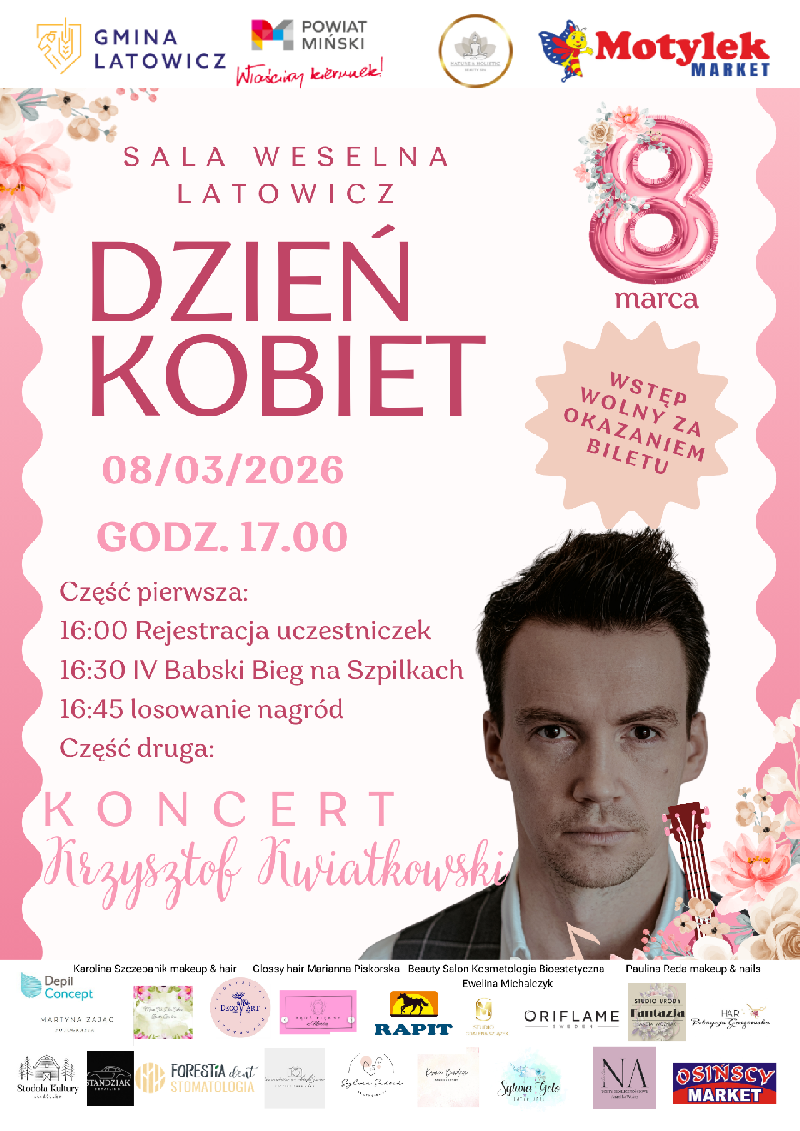 zaproszenie na dzień kobiet