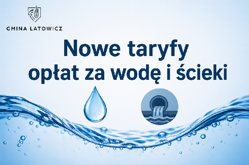 taryfy opłat za wodę i ścieki