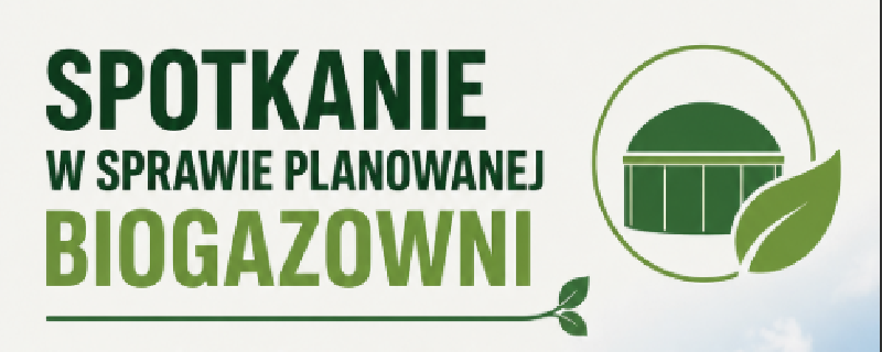 spotkanie w sprawie biogazowni