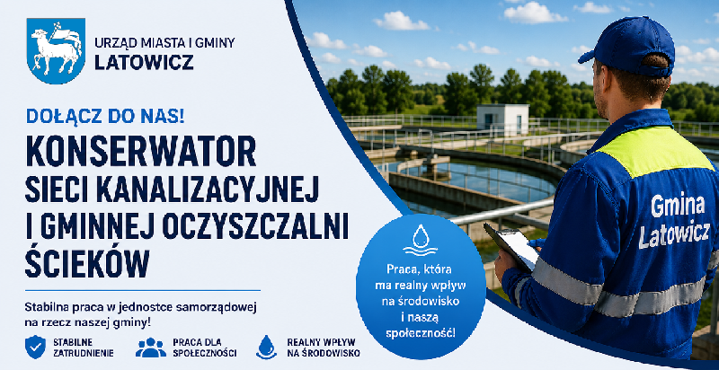 konserwator sieci kanalizacyjnej i gośk