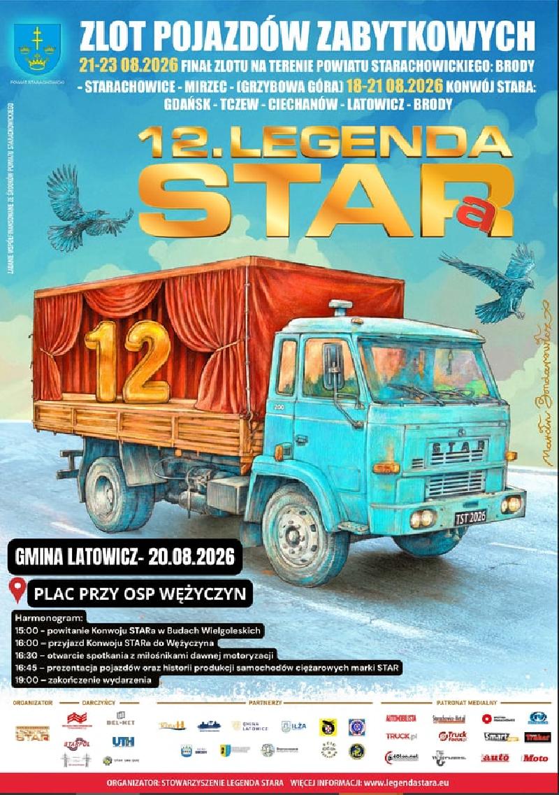 plakat legenda stara