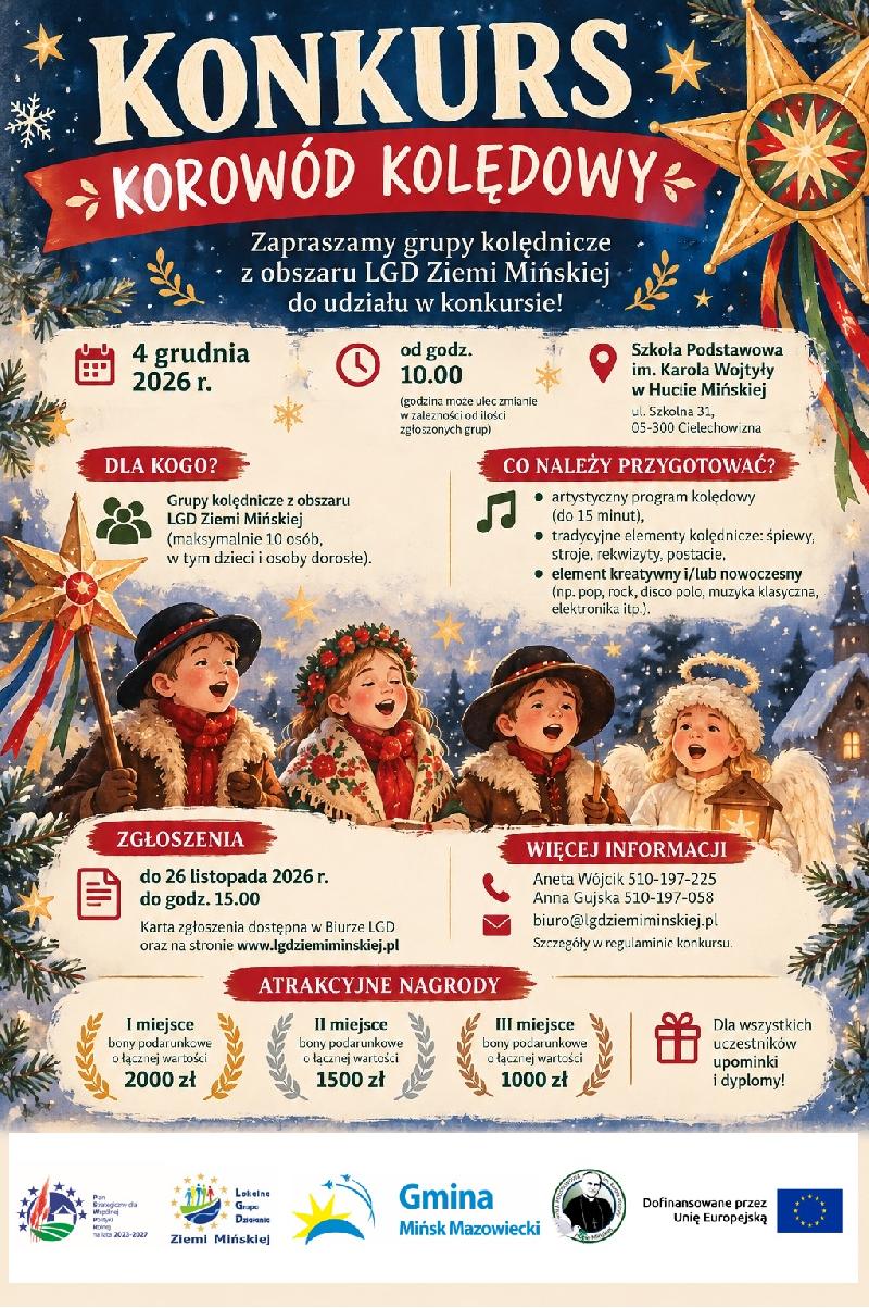 Świąteczny korowód kolędowy z nagrodami
