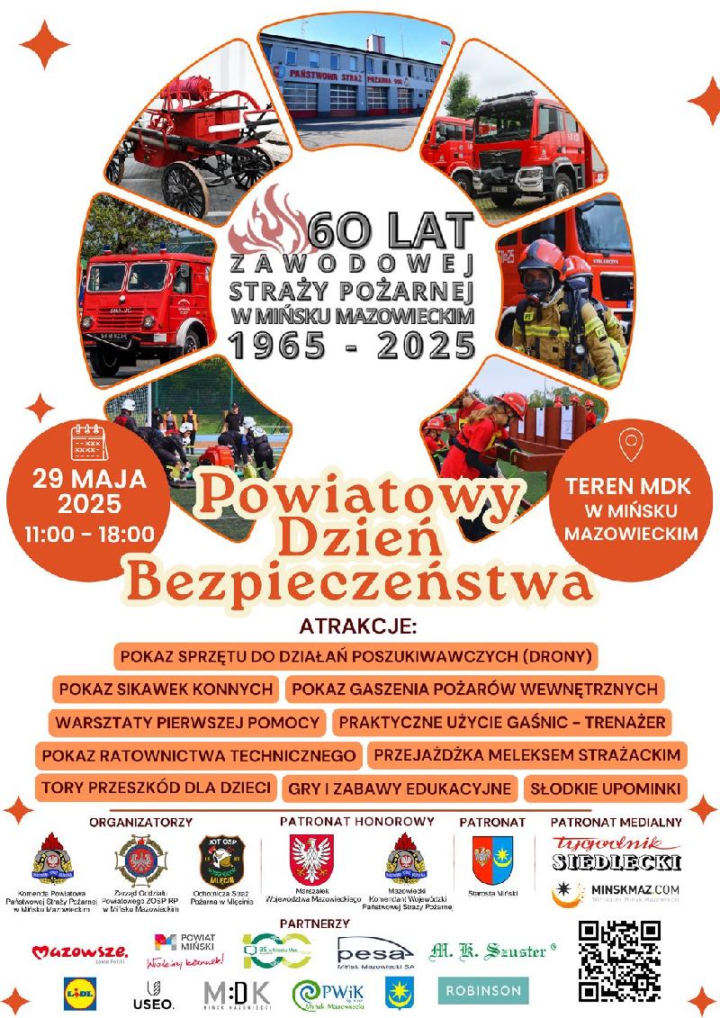 Powiatowy Dzień Bezpieczeństwa - plakat