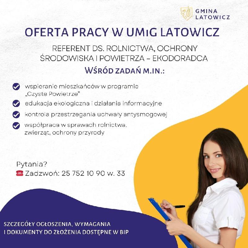 oferta pracy - ekodoradca