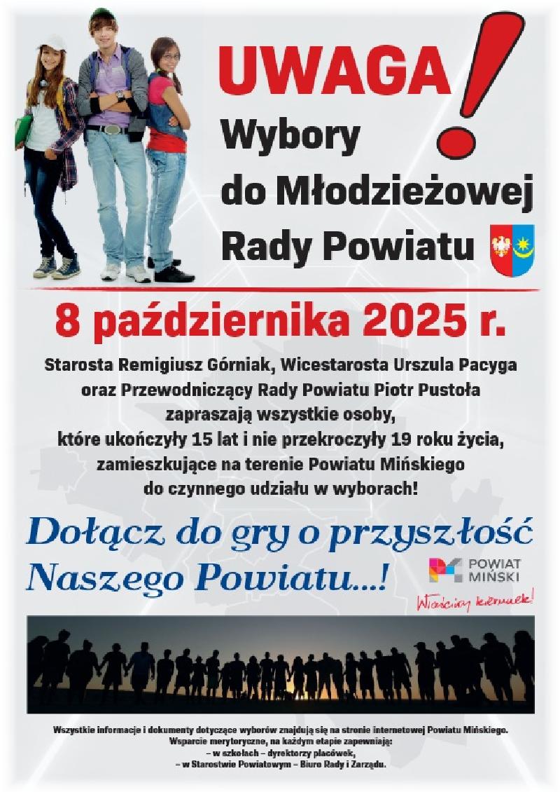 młodzieżowa rada powiatu plakat