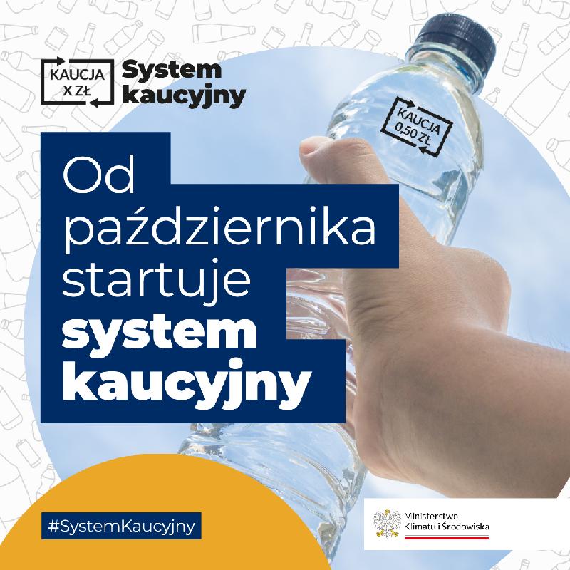 system kaucyjny plakat informacyjny 