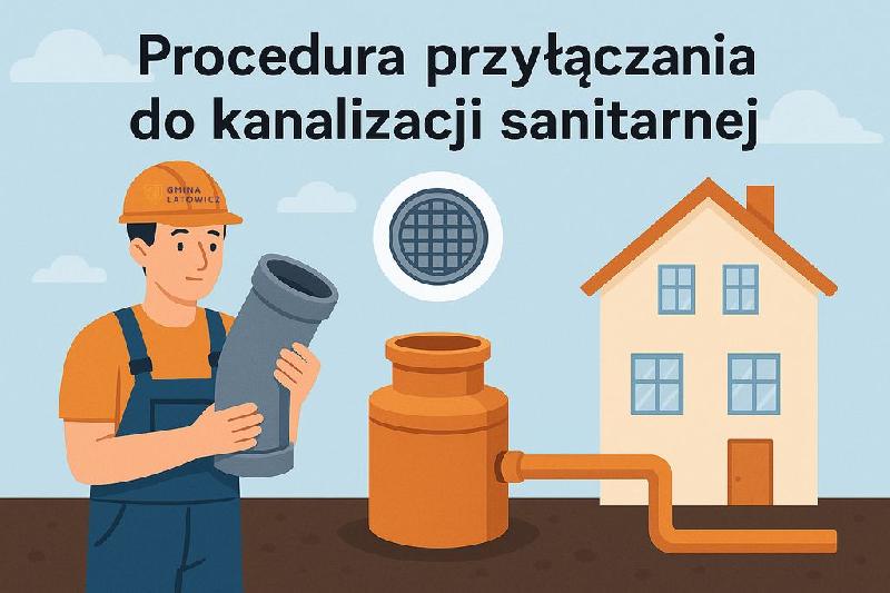 procedura przyłączania się do kanalizacji sanitarnej