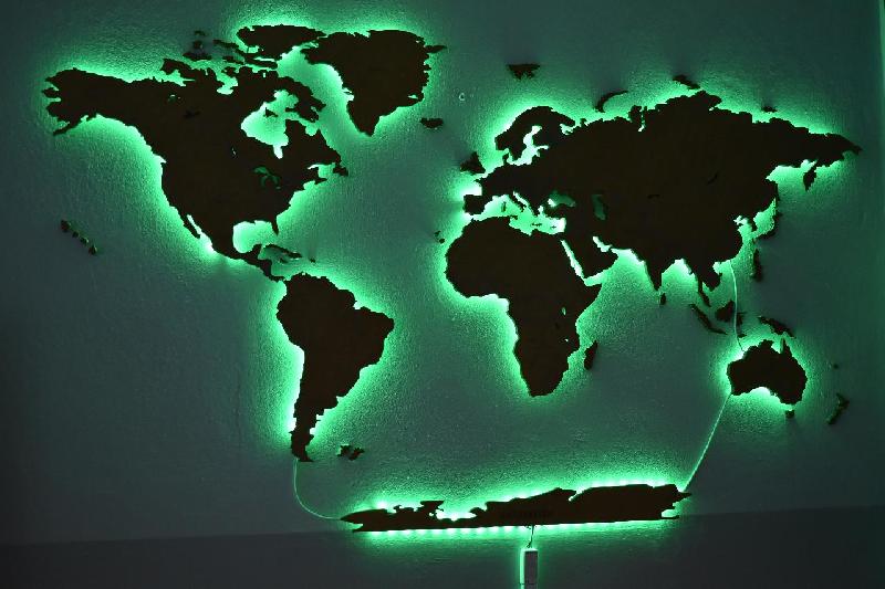 mapa swiata ekopracownia