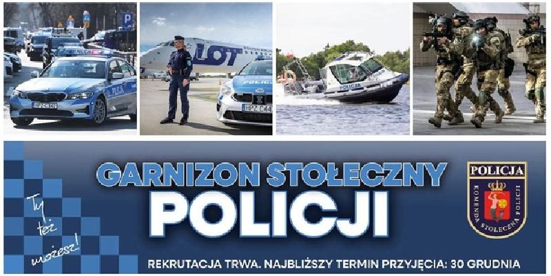 samochody policyjne, łódź, samolot